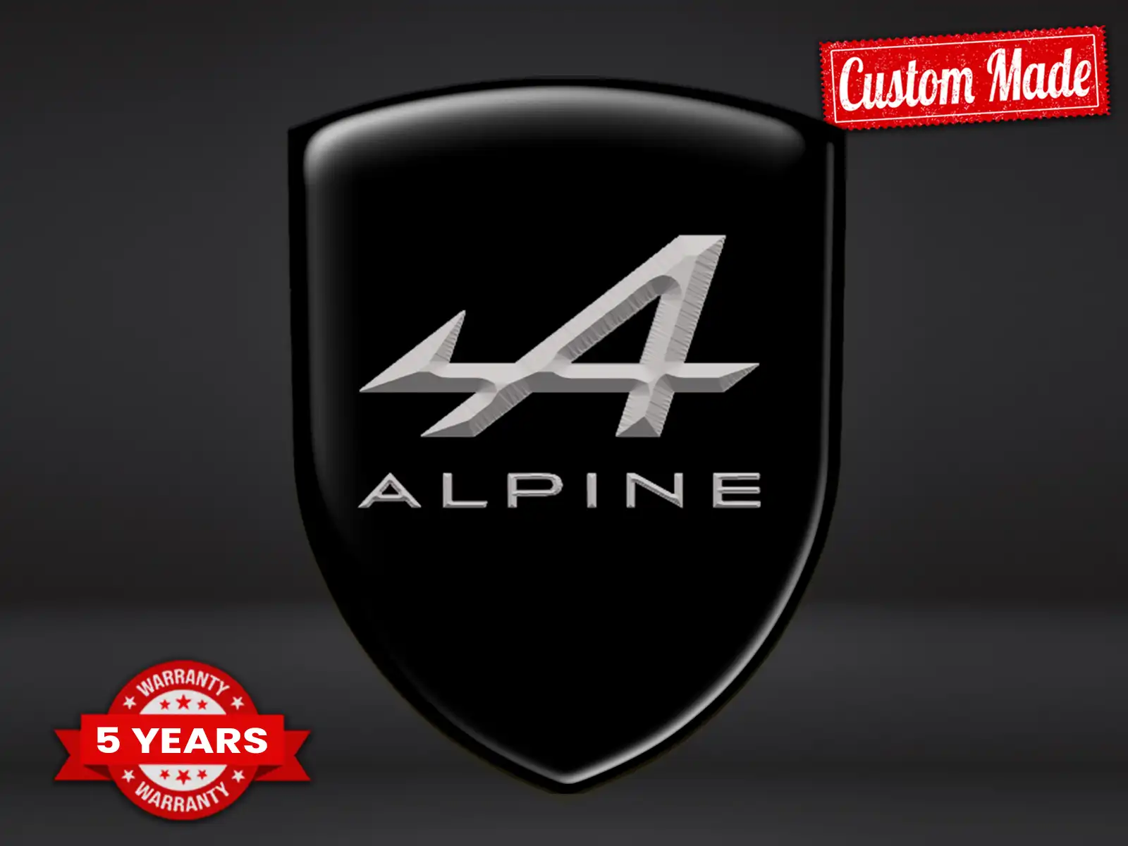 Alpina Autoaufkleber Tuning Stern Professionell